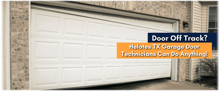 Garage Door Off Track In Helotes TX